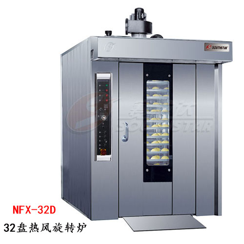 賽思達(dá)熱風(fēng)旋轉(zhuǎn)爐NFX-32D單推車32盤電力型廠家直銷